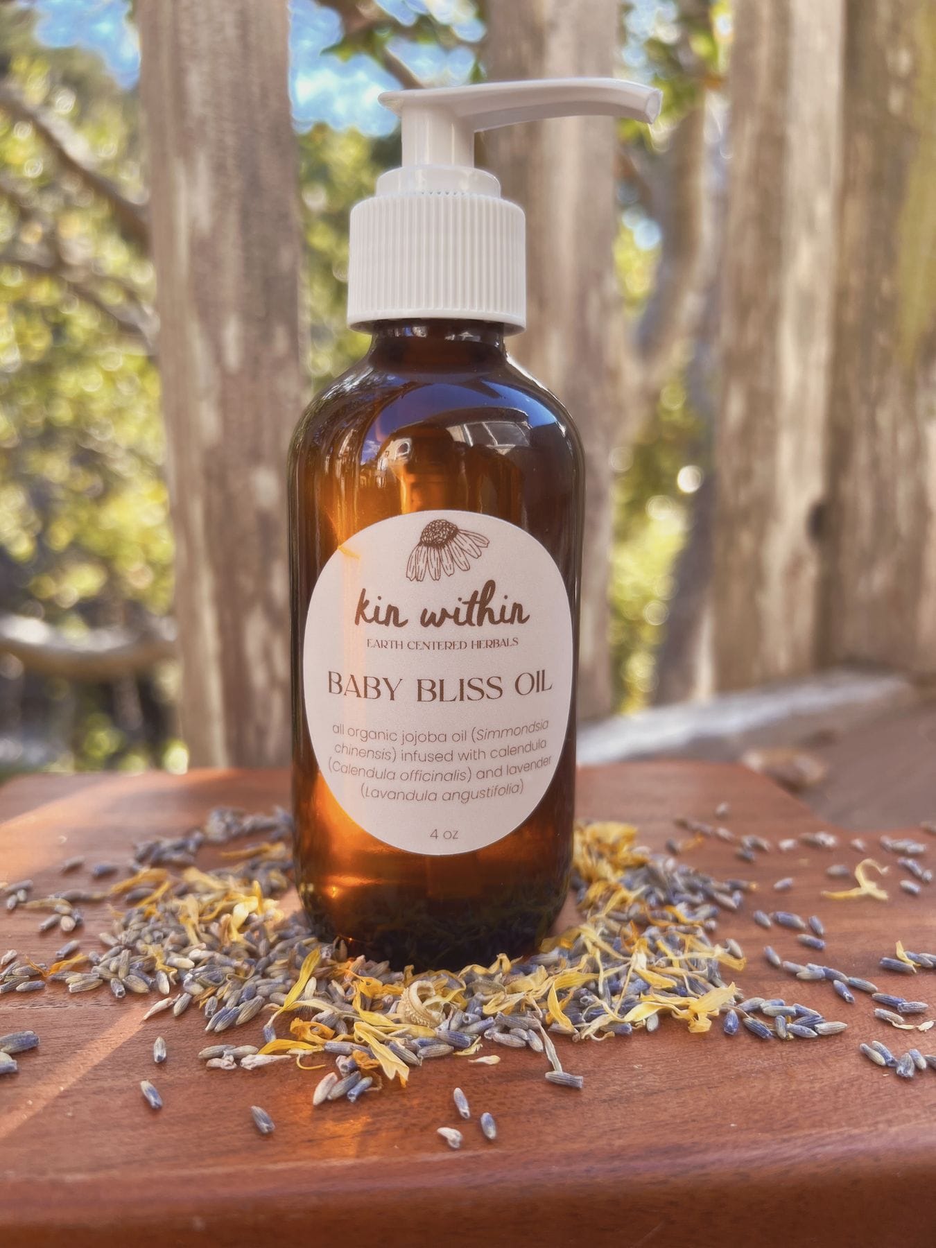 Baby Bliss Oil Detail